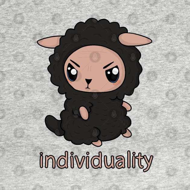 Black sheep - individuality by valentinahramov